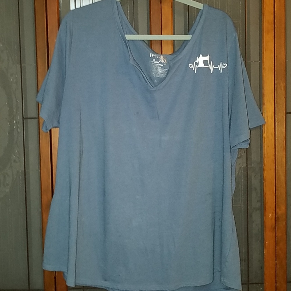 New Slate Blue Top